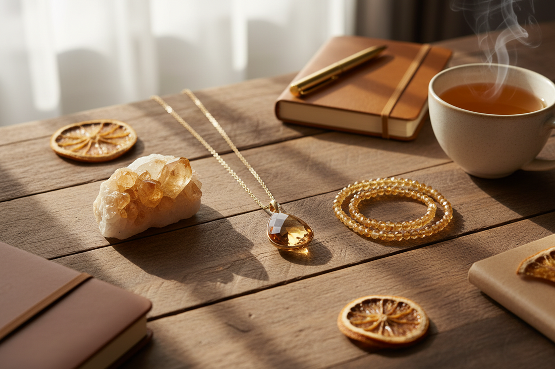 Citrine — The Golden Stone of Abundance & Confidence