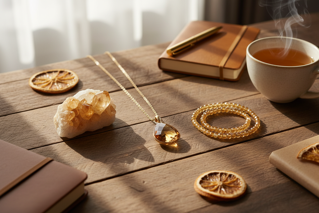 Citrine — The Golden Stone of Abundance & Confidence